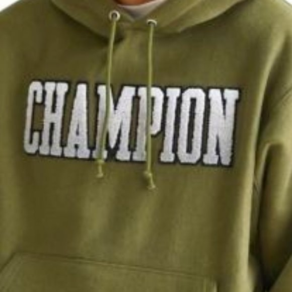 Champion Gradient Collegiate Logo Hoodie Sweatshirt - Picture 4 of 6